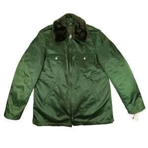 Blauer Coat 42L Men's Rare VTG New w/ Tags Green U.S.A. Tufnyl Jacket Security